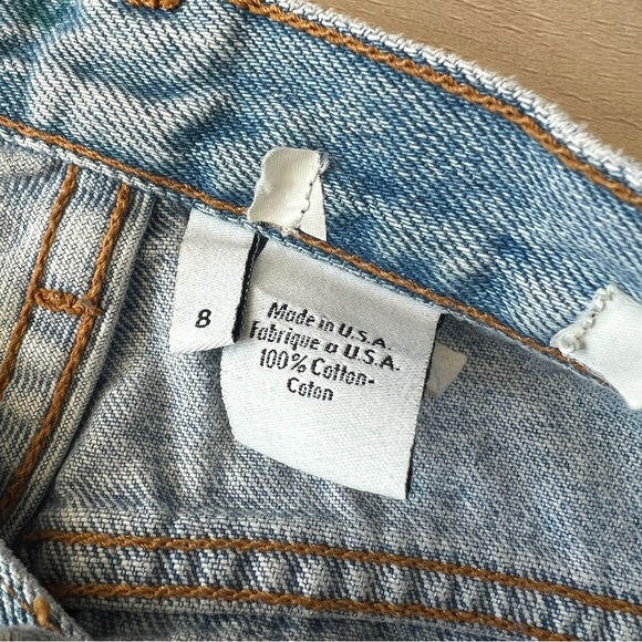 Vintage 90s Calvin Klein High Waisted Mom Jeans Enzyme Washed | 28” Waist - Picture 2 of 4